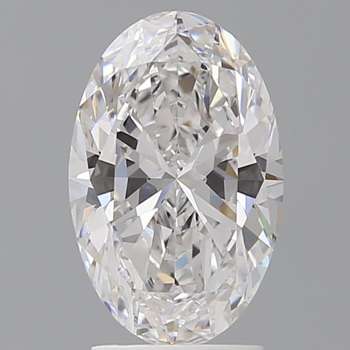 2.59 Carat Oval Shaped, Ideal Cut, D Color, VS1 Clarity, IGI Certified Lab Grown Diamond