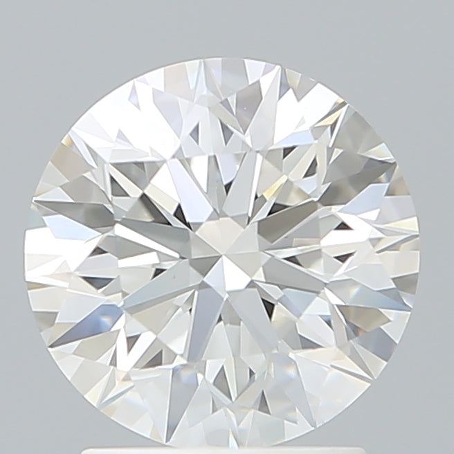 2.19 Carat Round Shaped, Excellent Cut, F Color, VVS2 Clarity, IGI Certified Lab Grown Diamond