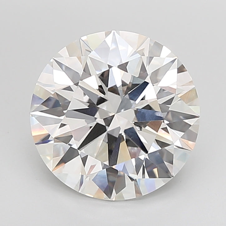 7.08 Carat Round Shaped, Ideal Cut, E Color, VVS2 Clarity, IGI Certified Lab Grown Diamond