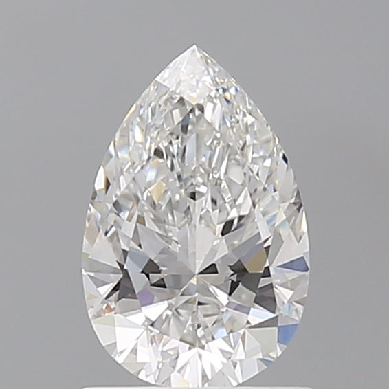 1.10 Carat Pear Shaped, Ideal Cut, E Color, VVS2 Clarity, IGI Certified Lab Grown Diamond