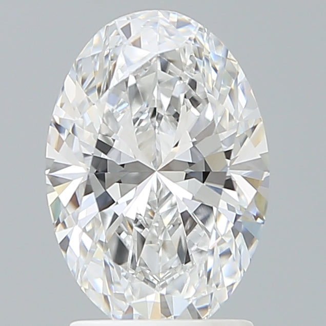 2.06 Carat Oval Shaped, Ideal Cut, D Color, VVS1 Clarity, IGI Certified Lab Grown Diamond