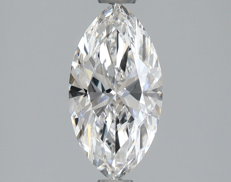 1.02 Carat Marquise Shaped, Ideal Cut, D Color, VVS2 Clarity, IGI Certified Lab Grown Diamond