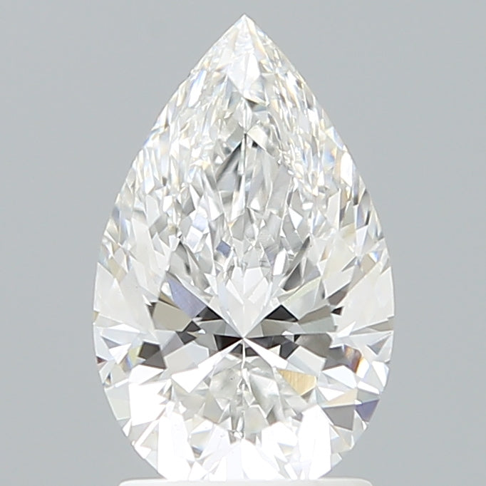 2.04 Carat Pear Shaped, Excellent Cut, E Color, VS1 Clarity, IGI Certified Lab Grown Diamond