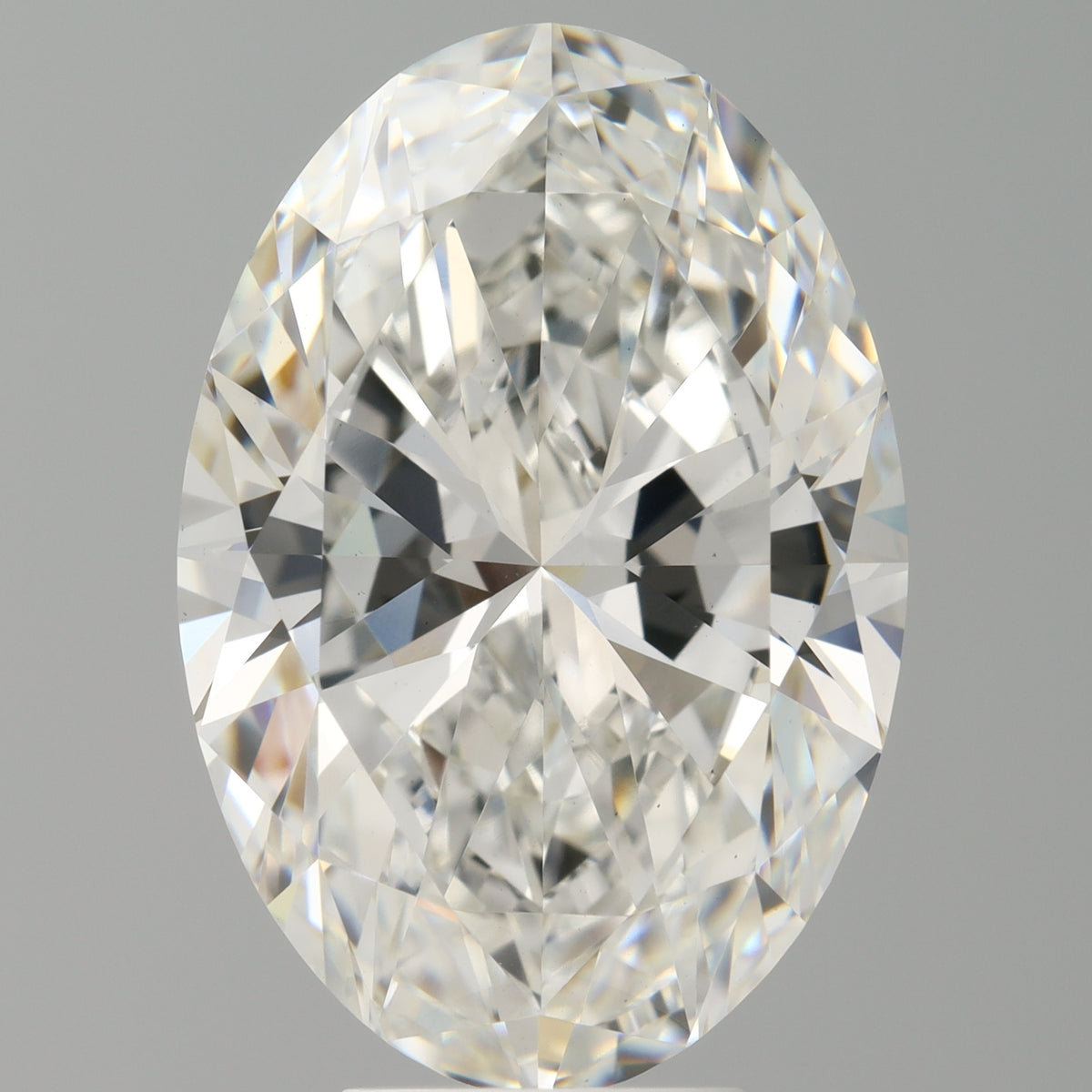 7.06 Carat Oval Shaped, Ideal Cut, F Color, VS1 Clarity, IGI Certified Lab Grown Diamond