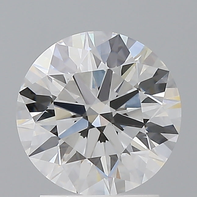 2.10 Carat Round Shaped, Ideal Cut, E Color, VVS2 Clarity, IGI Certified Lab Grown Diamond