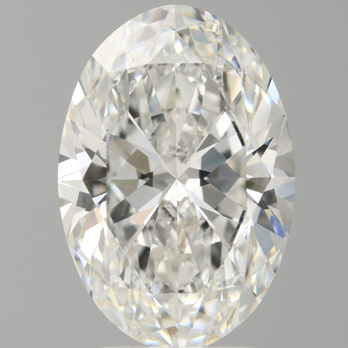 4.54 Carat Oval Shaped, Ideal Cut, F Color, VVS2 Clarity, IGI Certified Lab Grown Diamond