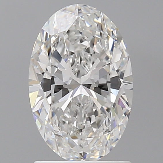 1.60 Carat Oval Shaped, Ideal Cut, D Color, VVS2 Clarity, IGI Certified Lab Grown Diamond