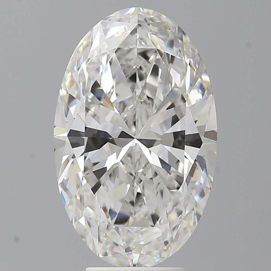 6.05 Carat Oval Shaped, Ideal Cut, F Color, VVS2 Clarity, IGI Certified Lab Grown Diamond