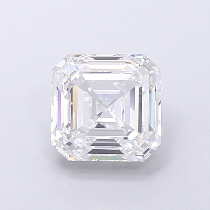 1.81 Carat Asscher Shaped, Very Good Cut, D Color, VVS1 Clarity, IGI Certified Lab Grown Diamond