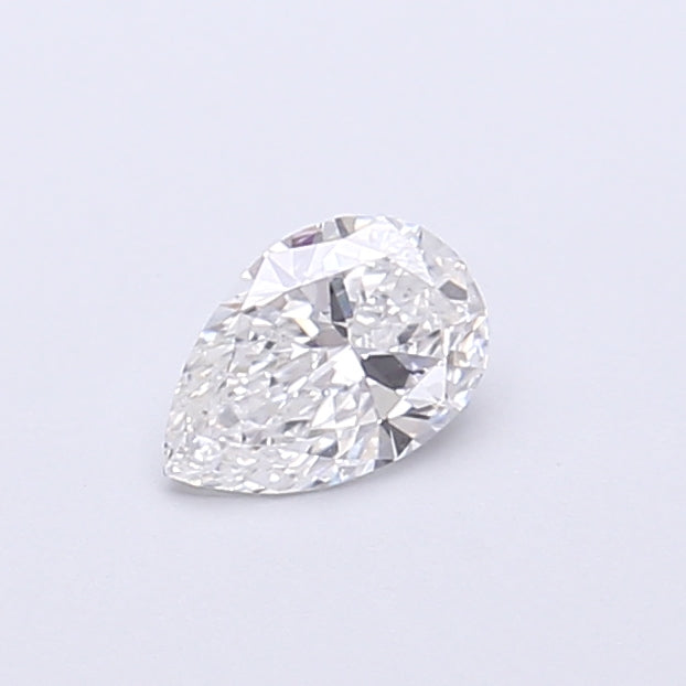 0.33 Carat Pear Shaped, Very Good Cut, D Color, VS1 Clarity, IGI Certified Lab Grown Diamond