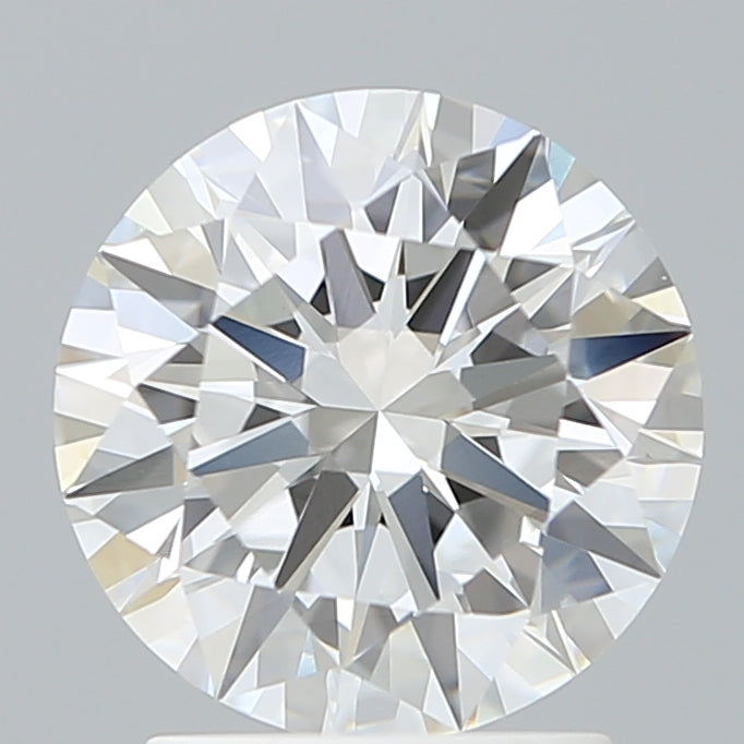 2.10 Carat Round Shaped, Ideal Cut, E Color, VVS2 Clarity, IGI Certified Lab Grown Diamond