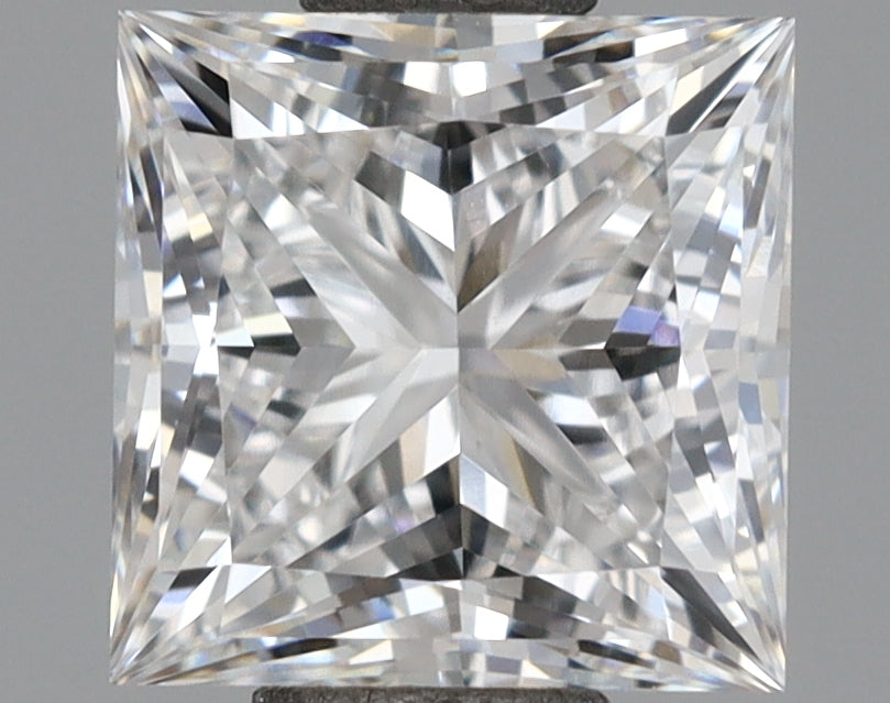 1.19 Carat Princess Shaped, Ideal Cut, D Color, VVS1 Clarity, IGI Certified Lab Grown Diamond