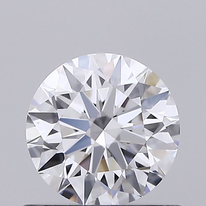 0.54 Carat Round Shaped, Ideal Cut, D Color, VS1 Clarity, IGI Certified Lab Grown Diamond