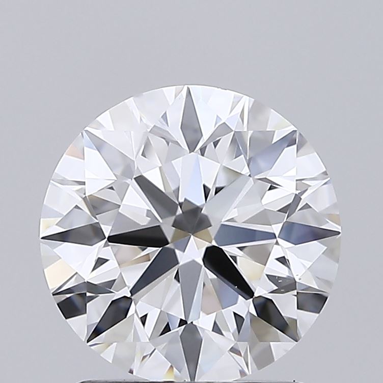 1.58 Carat Round Shaped, Ideal Cut, D Color, VS1 Clarity, IGI Certified Lab Grown Diamond