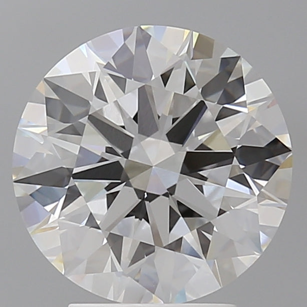 3.59 Carat Round Shaped, Ideal Cut, F Color, VVS2 Clarity, IGI Certified Lab Grown Diamond