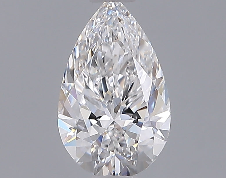 1.04 Carat Pear Shaped, Ideal Cut, D Color, VVS2 Clarity, IGI Certified Lab Grown Diamond