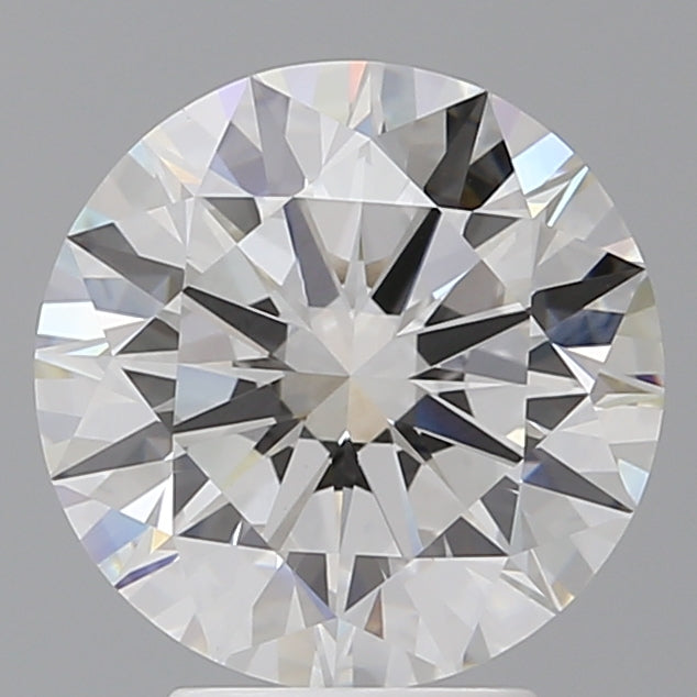 4.05 Carat Round Shaped, Ideal Cut, E Color, VVS2 Clarity, IGI Certified Lab Grown Diamond