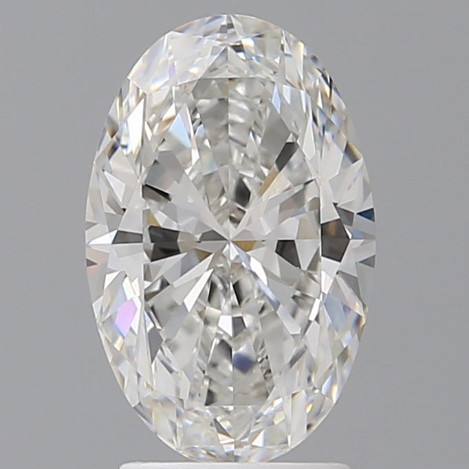 2.59 Carat Oval Shaped, Ideal Cut, F Color, VVS2 Clarity, IGI Certified Lab Grown Diamond