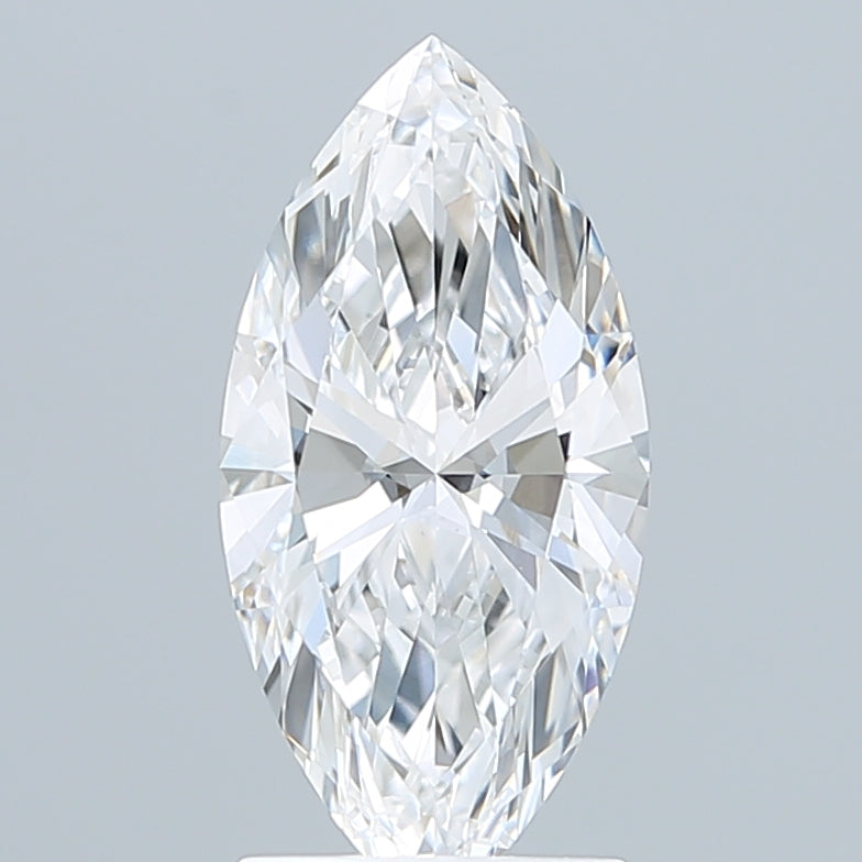 1.77 Carat Marquise Shaped, Ideal Cut, D Color, VVS2 Clarity, IGI Certified Lab Grown Diamond