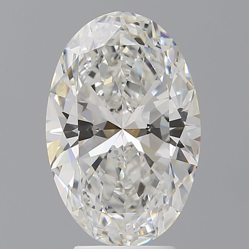 4.56 Carat Oval Shaped, Ideal Cut, E Color, VVS2 Clarity, IGI Certified Lab Grown Diamond