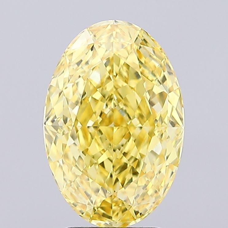 3.52 Carat Oval Shaped, Ideal Cut, VVS2 Clarity, IGI Certified Lab Grown Diamond
