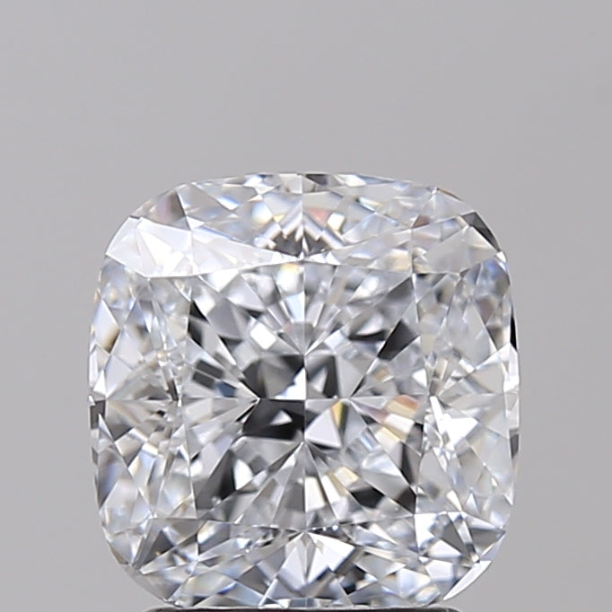 2.28 Carat Cushion Shaped, Ideal Cut, F Color, VVS2 Clarity, IGI Certified Lab Grown Diamond