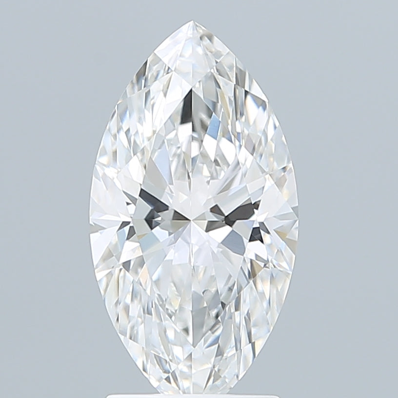 2.37 Carat Marquise Shaped, Ideal Cut, E Color, VVS2 Clarity, IGI Certified Lab Grown Diamond
