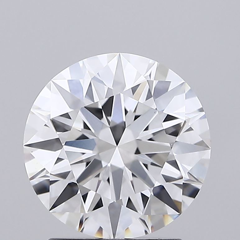 2.06 Carat Round Shaped, Ideal Cut, E Color, VVS1 Clarity, IGI Certified Lab Grown Diamond