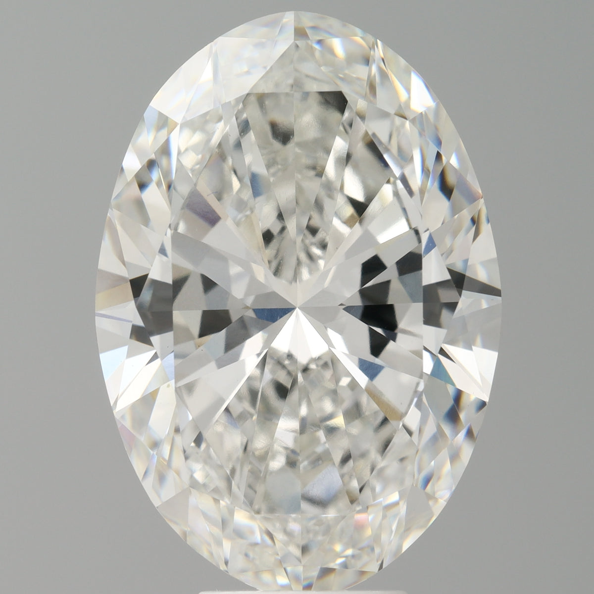 8.04 Carat Oval Shaped, Excellent Cut, E Color, VVS2 Clarity, IGI Certified Lab Grown Diamond