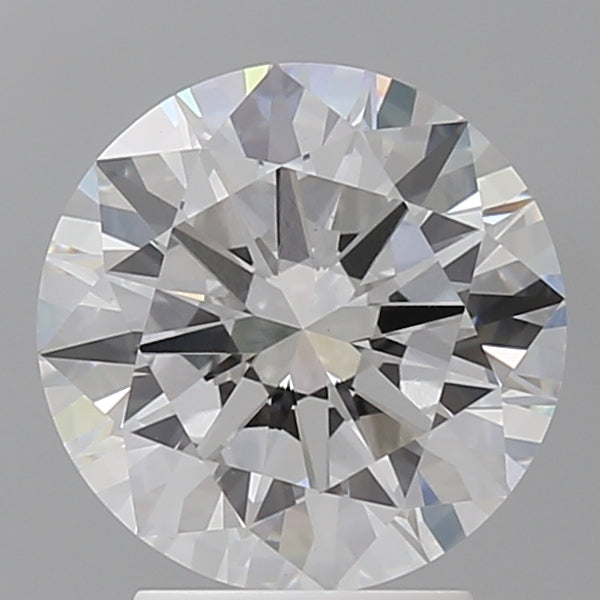 3.04 Carat Round Shaped, Excellent Cut, E Color, VVS2 Clarity, IGI Certified Lab Grown Diamond