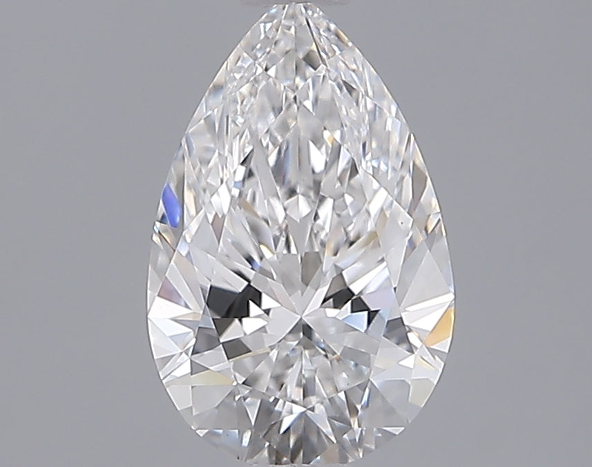 1.50 Carat Pear Shaped, Ideal Cut, D Color, VS1 Clarity, IGI Certified Lab Grown Diamond