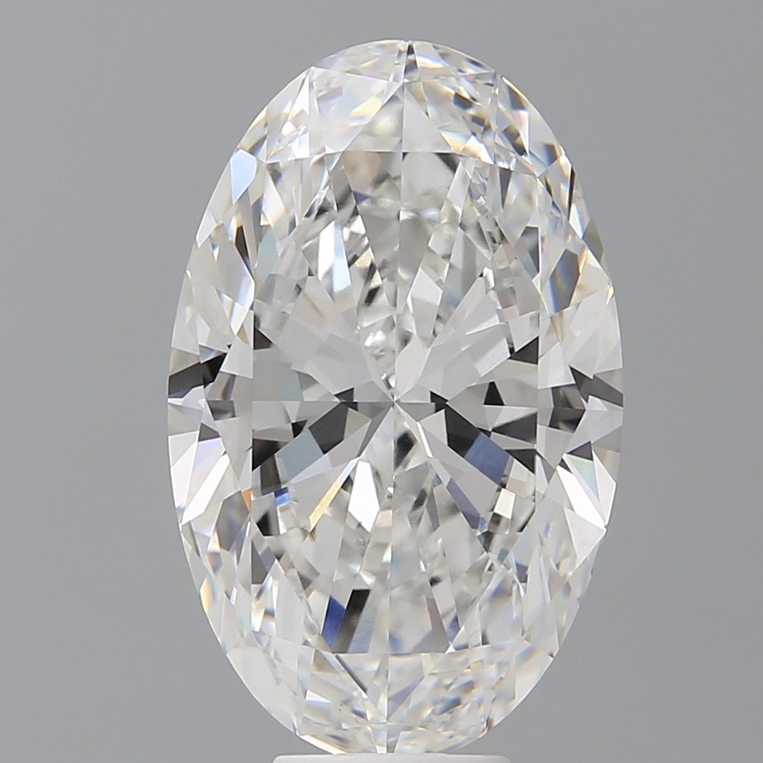 9.03 Carat Oval Shaped, Ideal Cut, E Color, VVS2 Clarity, IGI Certified Lab Grown Diamond