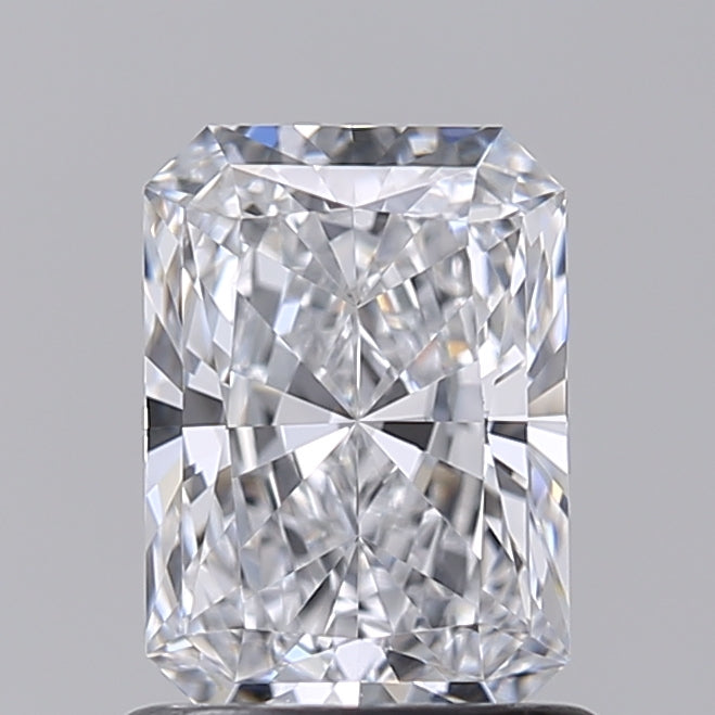 1.00 Carat Radiant Shaped, Excellent Cut, D Color, VVS2 Clarity, IGI Certified Lab Grown Diamond