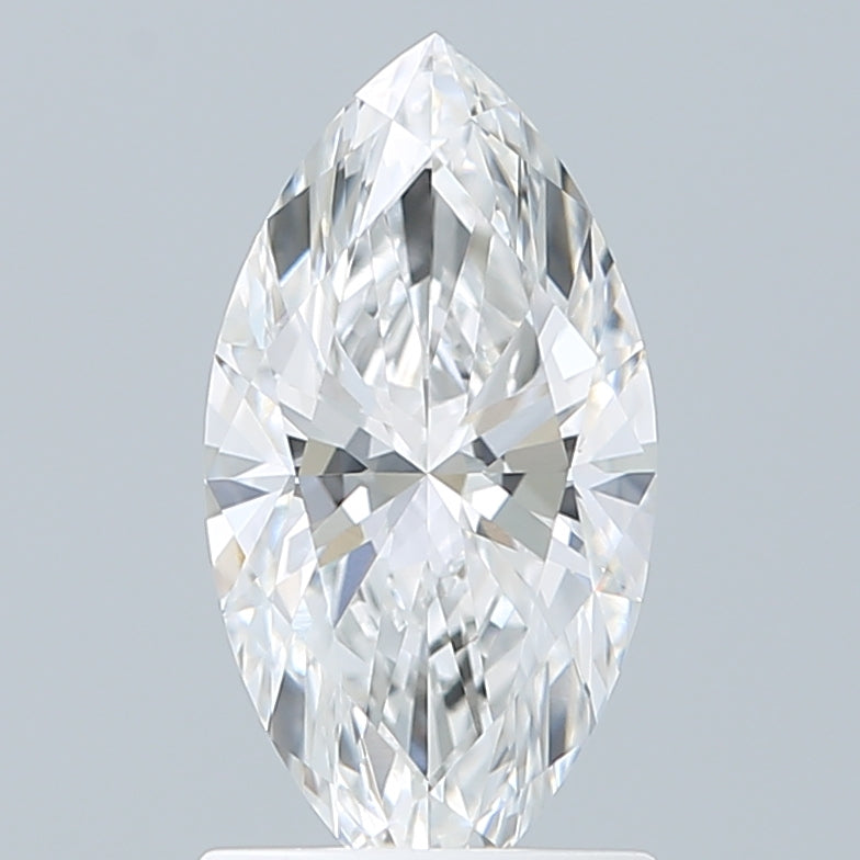 1.29 Carat Marquise Shaped, Ideal Cut, D Color, VVS2 Clarity, IGI Certified Lab Grown Diamond