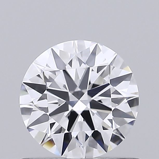 0.54 Carat Round Shaped, Ideal Cut, D Color, VVS2 Clarity, IGI Certified Lab Grown Diamond