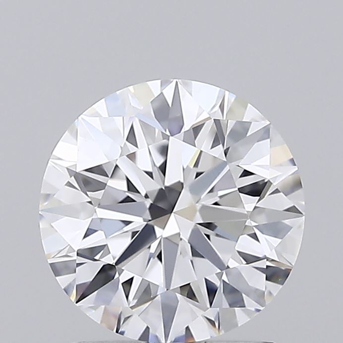 1.57 Carat Round Shaped, Ideal Cut, D Color, VVS2 Clarity, IGI Certified Lab Grown Diamond