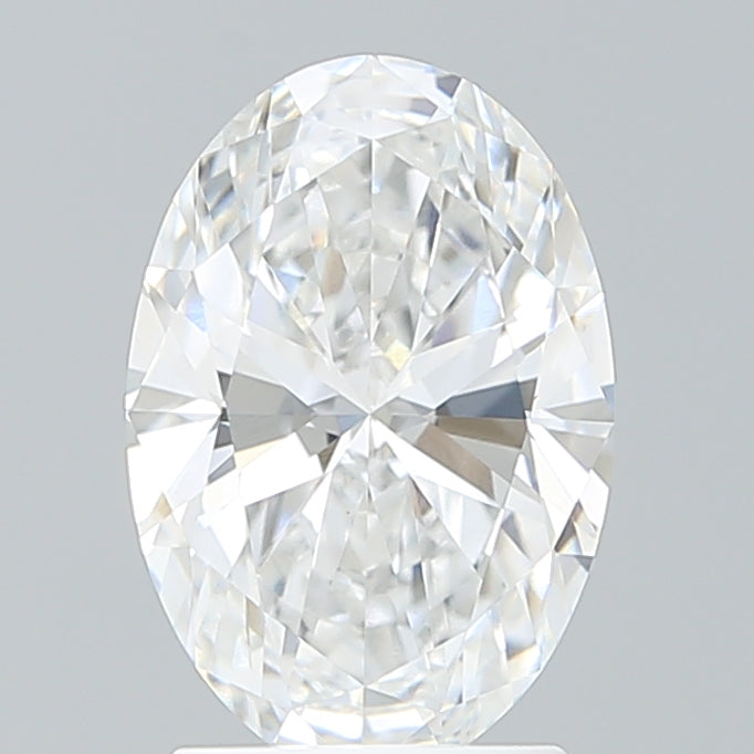 2.19 Carat Oval Shaped, Ideal Cut, D Color, VVS2 Clarity, IGI Certified Lab Grown Diamond