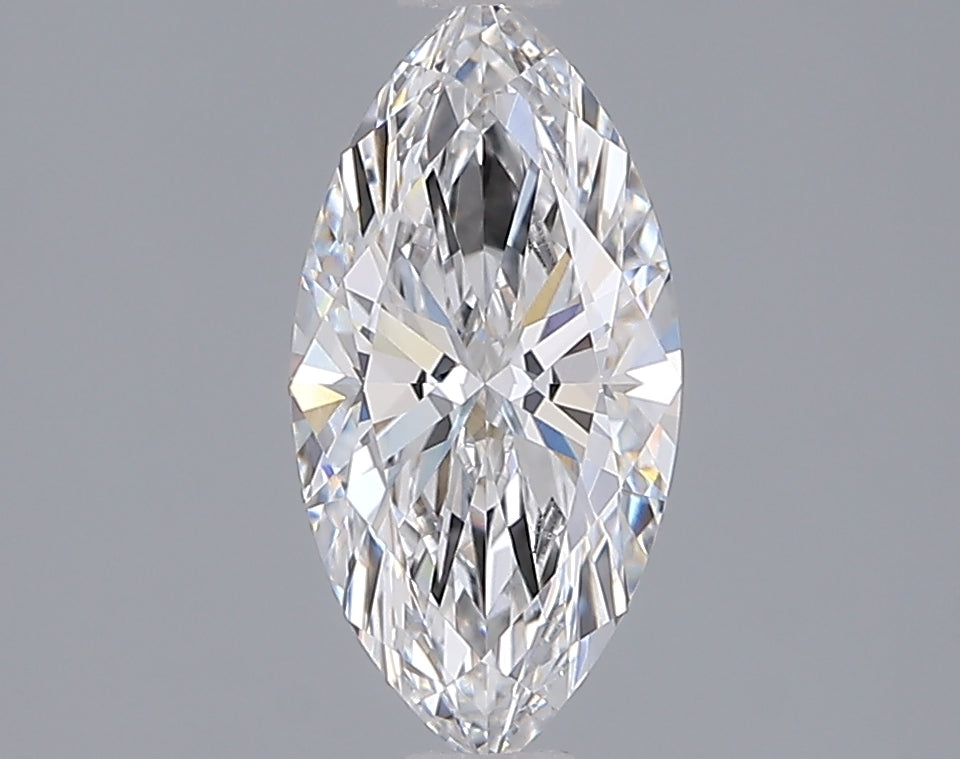 1.28 Carat Marquise Shaped, Ideal Cut, D Color, VVS1 Clarity, IGI Certified Lab Grown Diamond