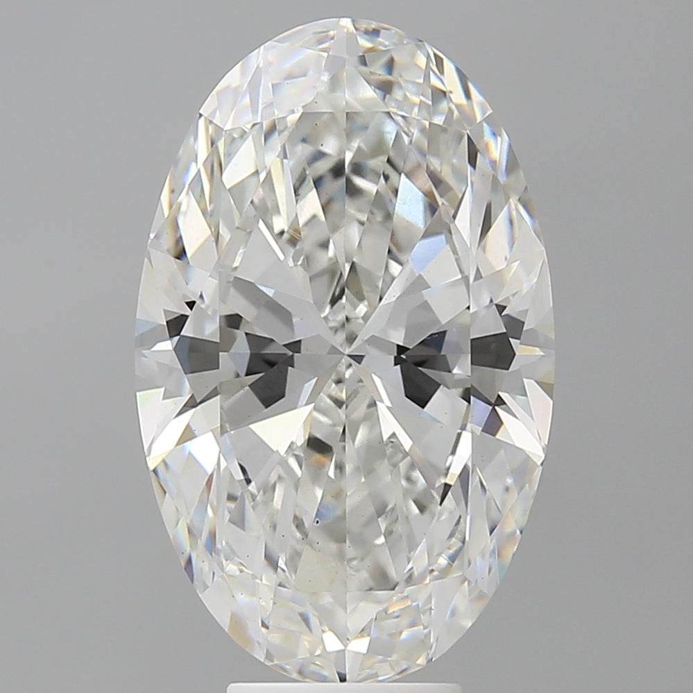 7.56 Carat Oval Shaped, Ideal Cut, F Color, VS1 Clarity, IGI Certified Lab Grown Diamond