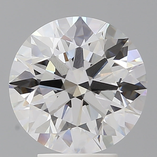 4.10 Carat Round Shaped, Ideal Cut, E Color, VVS2 Clarity, IGI Certified Lab Grown Diamond