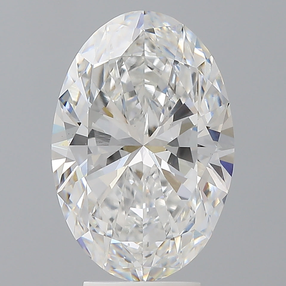4.59 Carat Oval Shaped, Ideal Cut, E Color, VS1 Clarity, IGI Certified Lab Grown Diamond