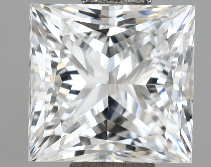 1.01 Carat Princess Shaped, Excellent Cut, D Color, VVS2 Clarity, IGI Certified Lab Grown Diamond