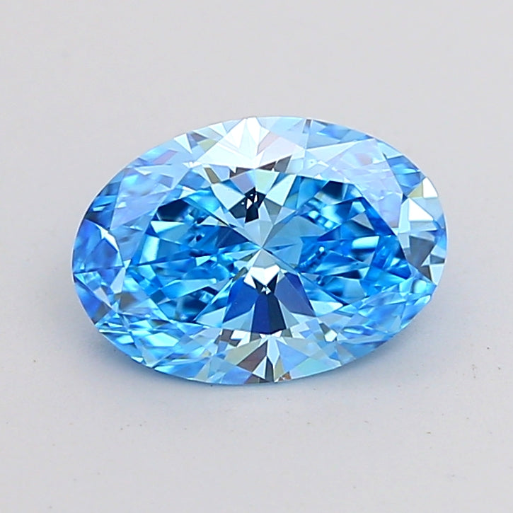 1.51 Carat Oval Shaped, Ideal Cut, VS1 Clarity, IGI Certified Lab Grown Diamond