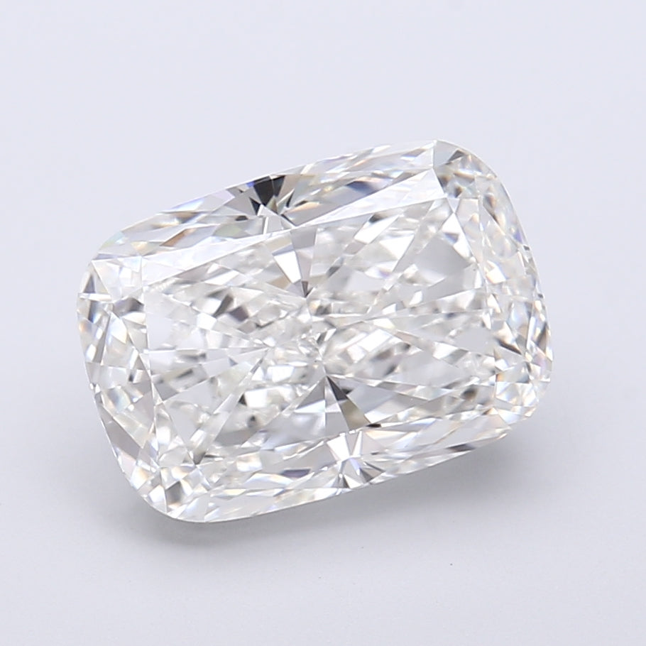 4.57 Carat Cushion Shaped, Very Good Cut, F Color, VVS2 Clarity, IGI Certified Lab Grown Diamond