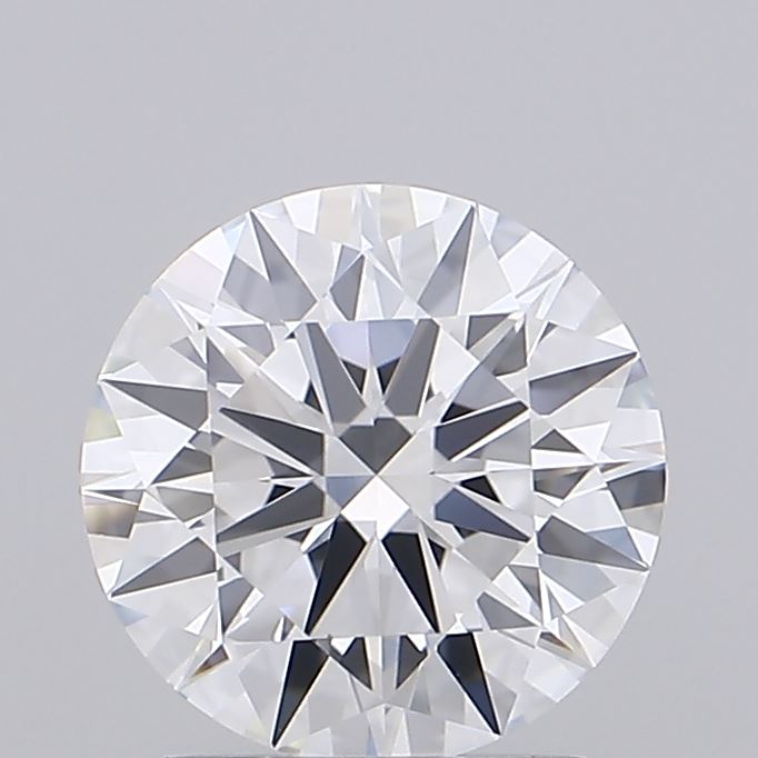 1.52 Carat Round Shaped, Ideal Cut, D Color, VVS1 Clarity, IGI Certified Lab Grown Diamond