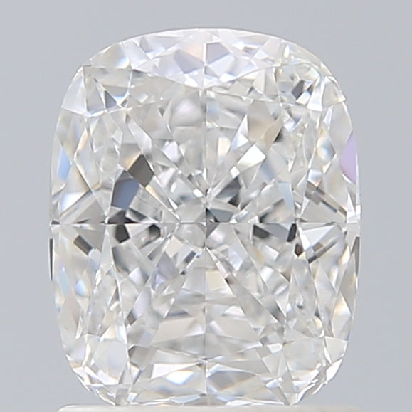 1.50 Carat Cushion Shaped, Ideal Cut, E Color, VS2 Clarity, IGI Certified Lab Grown Diamond