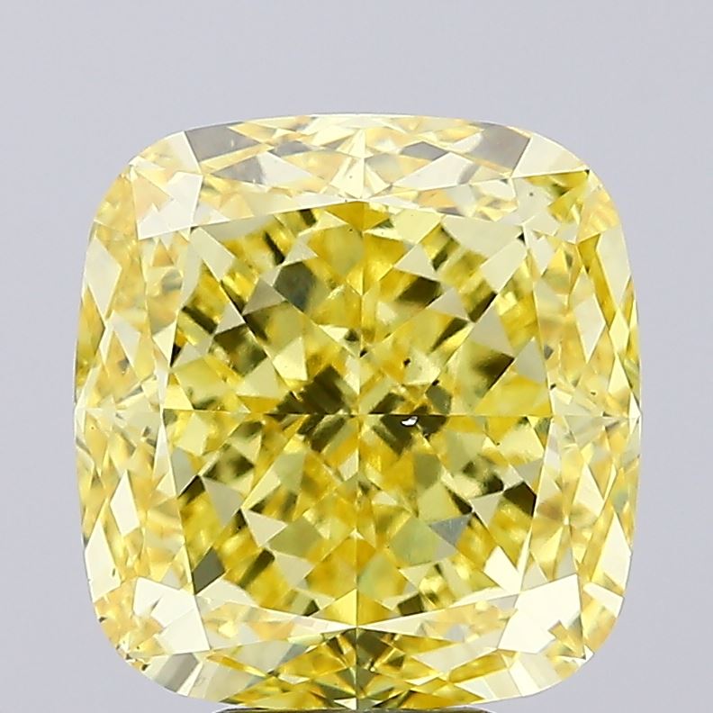 7.03 Carat Cushion Shaped, Very Good Cut, VS2 Clarity, IGI Certified Lab Grown Diamond