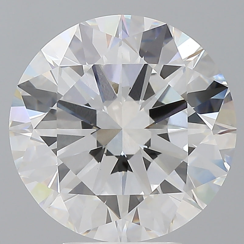 5.52 Carat Round Shaped, Excellent Cut, E Color, VVS2 Clarity, IGI Certified Lab Grown Diamond