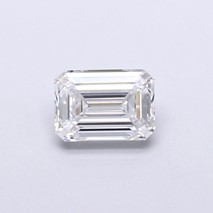 0.96 Carat Emerald Shaped, Very Good Cut, D Color, VVS2 Clarity, IGI Certified Lab Grown Diamond