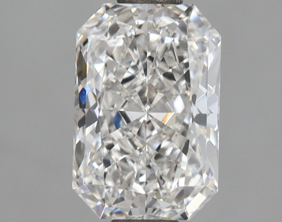1.54 Carat Radiant Shaped, Ideal Cut, F Color, VVS1 Clarity, IGI Certified Lab Grown Diamond